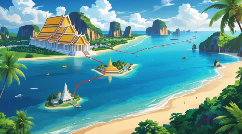 How Far is Phuket from Bangkok Thailand