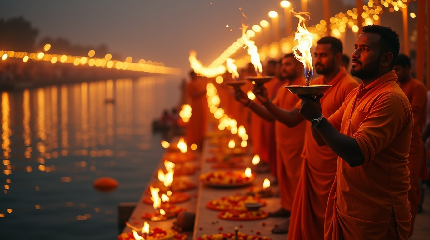 Mathura Vrindavan Tour Guide - Yamuna Aarti in Mathura