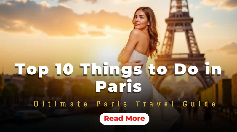 Top 10 Things to Do in Paris