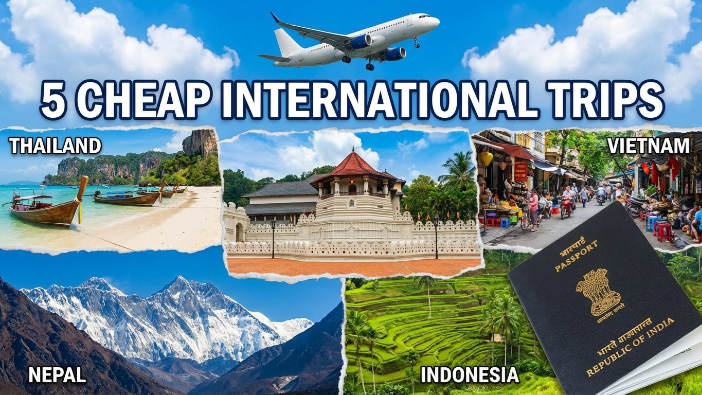 5 insanely cheap international trips from India